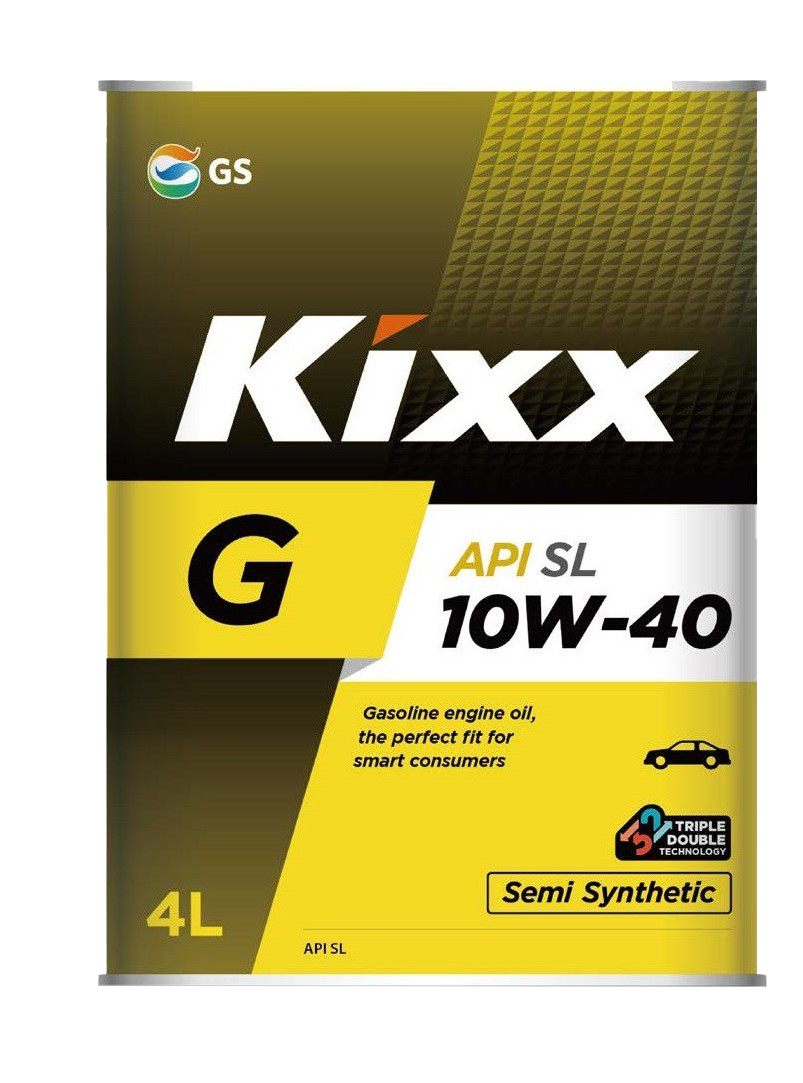 Моторное масло KIXX G SL 10W40, 4л